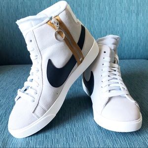 NEW Nike Blazer Mid Rebel Off White/Platinum Shoes